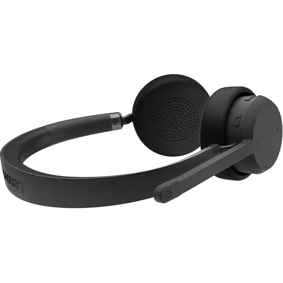 Lenovo 4XD1Q30302 headphones/headset Wireless Head-band Calls/Music Bluetooth Black - 4XD1Q30302
