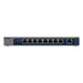 NETGEAR GS108MX-100EUS Unmanaged L2 Gigabit Ethernet (10/100/1000) Desktop/Wall-Mounting - GS108MX-100NAS