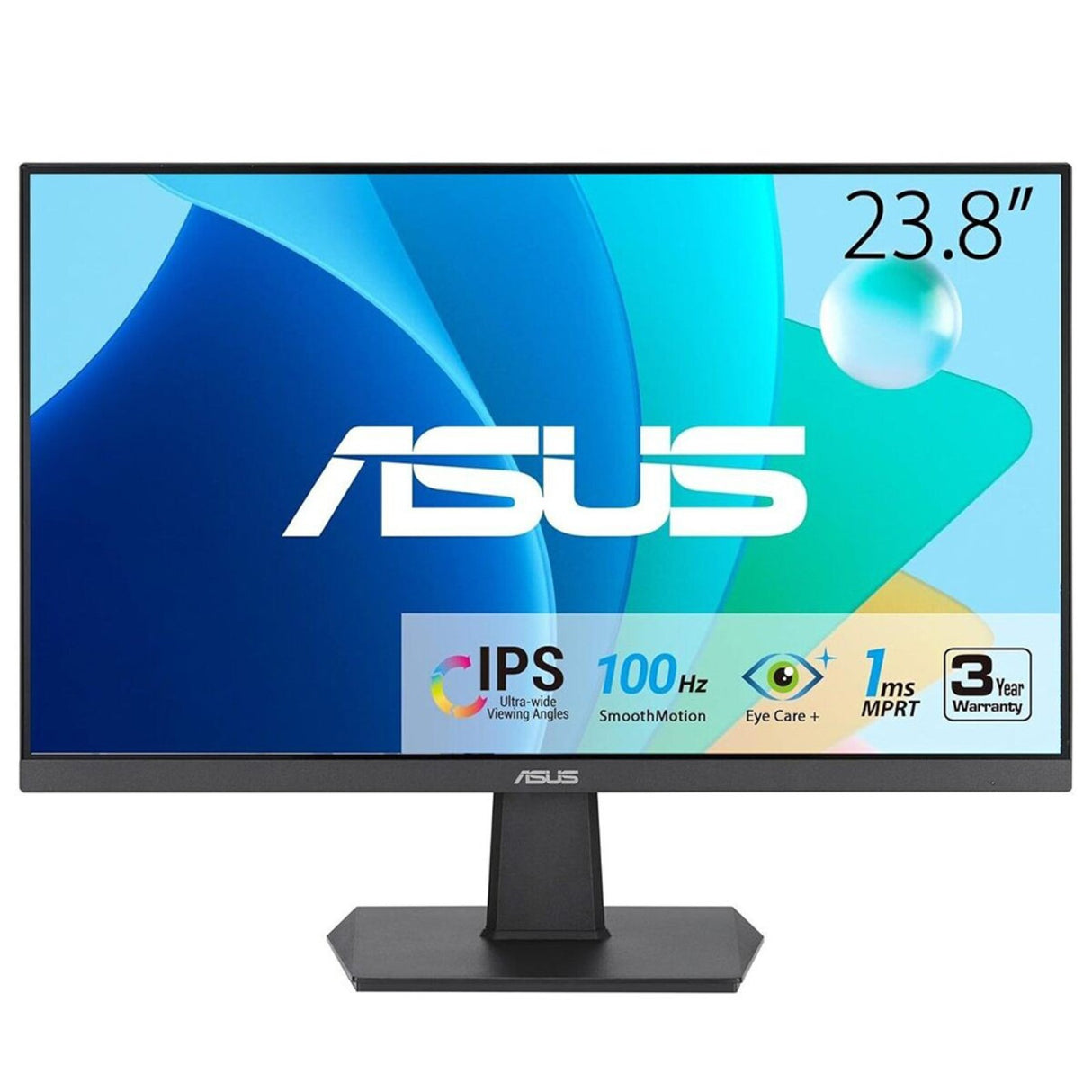 ASUS VA24EHF computer monitor 60.5 cm (23.8") 1920 x 1080 pixels Full HD LCD Black - VA24EHF ASUS