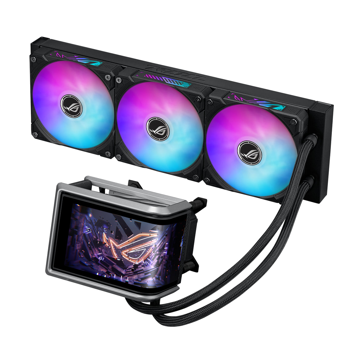 ASUS ROG RYUO IV 360 ARGB Processor All-in-one liquid cooler 12 cm Black - ROG RYUO IV 360 ARGB