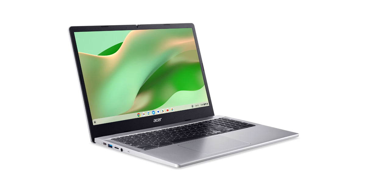 Acer Chromebook CB315-5H-C4Z5 Intel® N N100 39.6 cm (15.6") Full HD 8 GB LPDDR5-SDRAM 64 GB SSD Wi-Fi 6E (802.11ax) ChromeOS Silver - NX.KRNAA.002 ACER