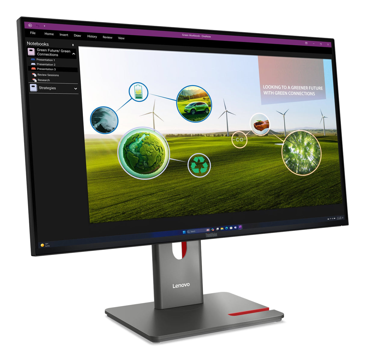 Lenovo ThinkVision P27Q-40 Monitor - 64A7GAR6UZ LENOVO