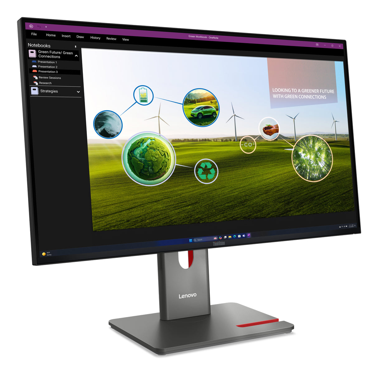 Lenovo ThinkVision P27Q-40 Monitor - 64A7GAR6UZ