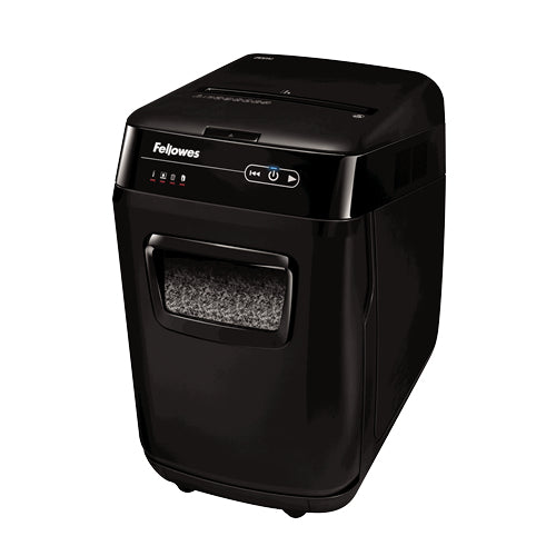 Fellowes 4656201 paper shredder Micro-cut shredding 22.8 cm Black - 4656201