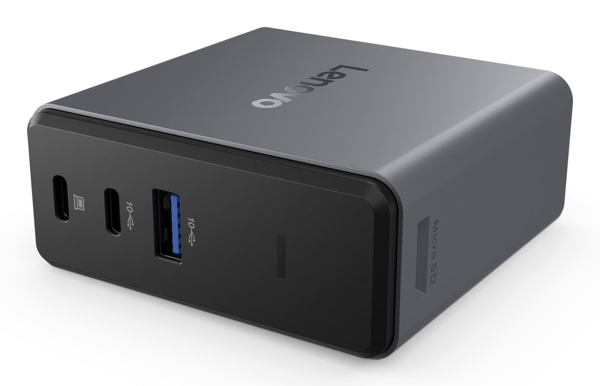 Lenovo 40BD0065US laptop dock/port replicator Wired USB 3.2 Gen 2 (3.1 Gen 2) Type-C Grey - 40BD0065US LENOVO