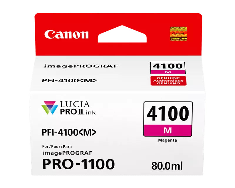 Canon (PFI-4100) Magenta Ink Tank (80mL) - 6779C002