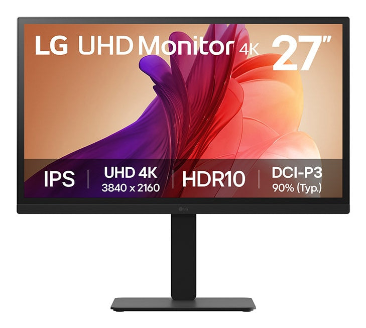 LG 27BA45U-B computer monitor 68.6 cm (27") 3840 x 2160 pixels 4K Ultra HD Black - 27BA45U-B