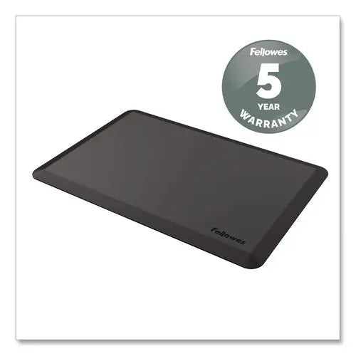FELLOWES FELLOWES Anti-Fatigue Wellness Mat, Rectangular, Black Surface, 36" x 24" - 8707002