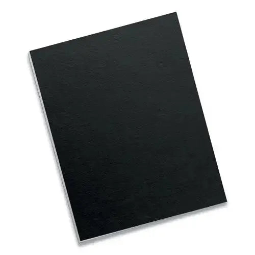 FELLOWES FELLOWES Futura Presentation Covers for Binding Systems, Plastic, Square Corners, 11 x 8.5, Matte Bl - 5224901