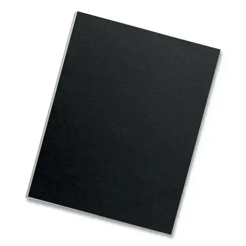 FELLOWES FELLOWES Futura Presentation Covers for Binding Systems, Plastic, Square Corners, 11 x 8.5, Matte Bl - 5224901