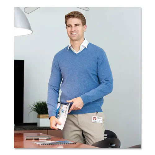 FELLOWES FELLOWES Laminating Pouches, 10 mil, 3.75" x 2.25", Gloss Clear, 100/Pack - 52058