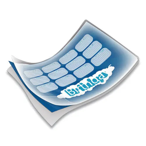FELLOWES FELLOWES Laminating Pouches, 3 mil, 9" x 11.5", Gloss Clear, 100/Pack - 5743301
