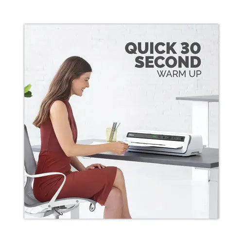 FELLOWES FELLOWES LAMINATOR,VENUS 125,WH - 5746101