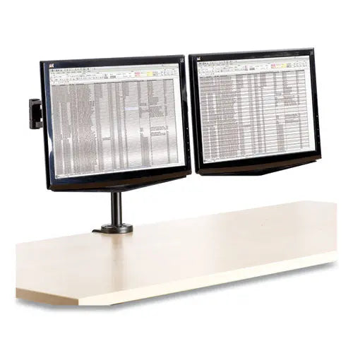 FELLOWES FELLOWES MONITOR,DUAL ARM,BK - 8041701