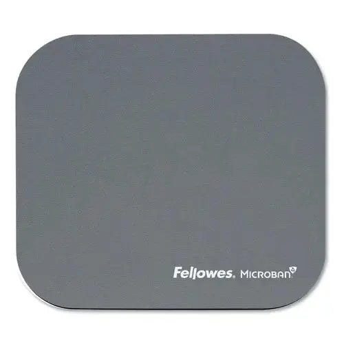 FELLOWES FELLOWES Mouse Pad with Microban Protection, 9 x 8, Graphite - 5934001