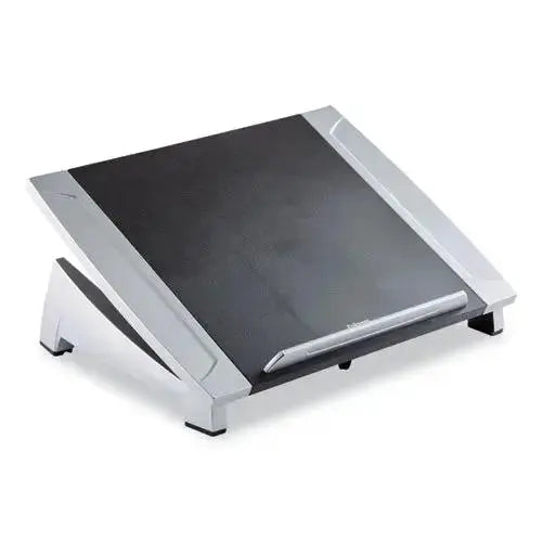 FELLOWES FELLOWES Office Suites Laptop Riser, 15.13" x 11.38" x 4.5" to 6.5", Black/Silver, Supports 10 lbs - 8032001