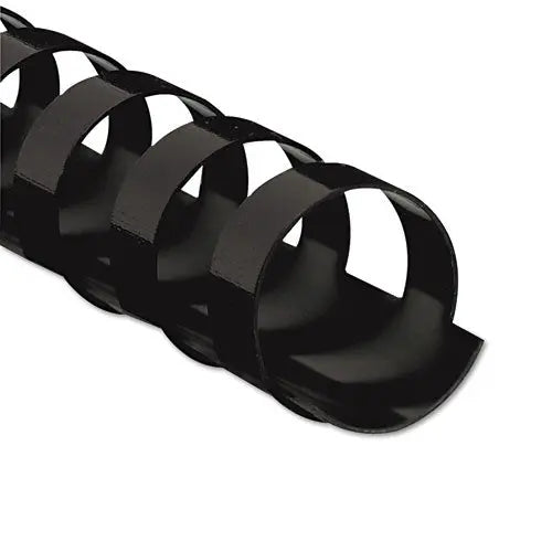 FELLOWES FELLOWES Plastic Comb Bindings for 11 x 8.5 Documents, 19 Rings, 0.63" (120-Sheet) Capacity, Black, - 52324