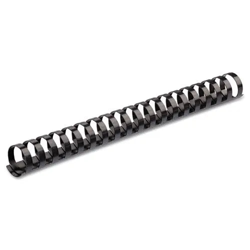 FELLOWES FELLOWES Plastic Comb Bindings for 11 x 8.5 Documents, 19 Rings, 0.75" (150-Sheet) Capacity, Black, - 52509