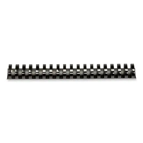 FELLOWES FELLOWES Plastic Comb Bindings for 11 x 8.5 Documents, 19 Rings, 1.5" (340-Sheet) Capacity, Black, 5 - 52368
