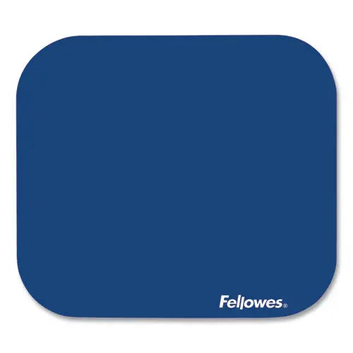 FELLOWES FELLOWES Polyester Mouse Pad, 9 x 8, Blue - 58021