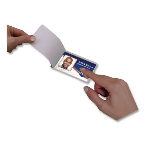 FELLOWES FELLOWES POUCH,S-ADHV,ID TG,5/PK - 5220701