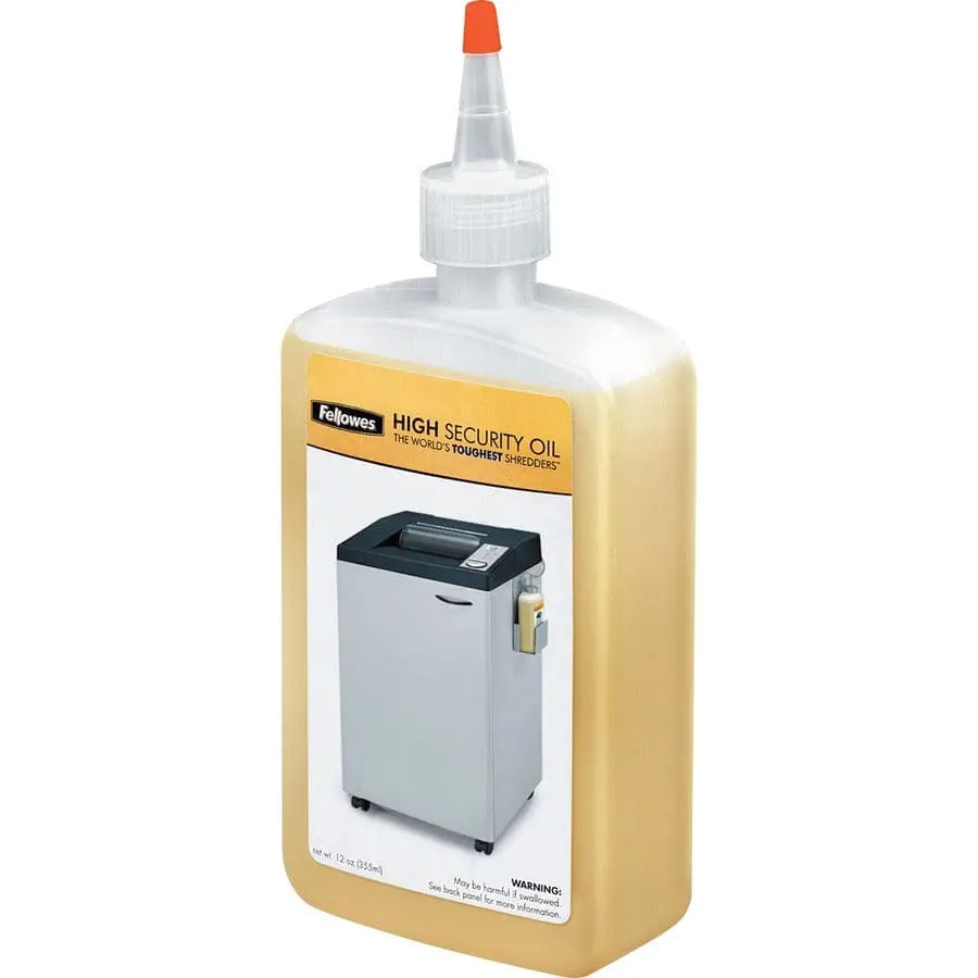 FELLOWES Fellowes Powershred® High Security Shredder Oil 12 Oz. Bottle - 12 fl oz - 3505701