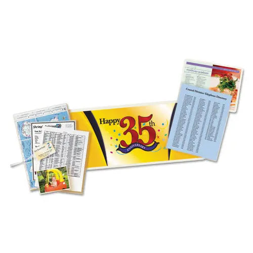 FELLOWES FELLOWES Self-Adhesive Laminating Roll, 3 mil, 16" x 10 ft, Gloss Clear - 5221601
