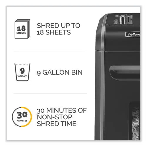 FELLOWES FELLOWES SHREDDER,SB99CI,INTELSHRD - 3229901