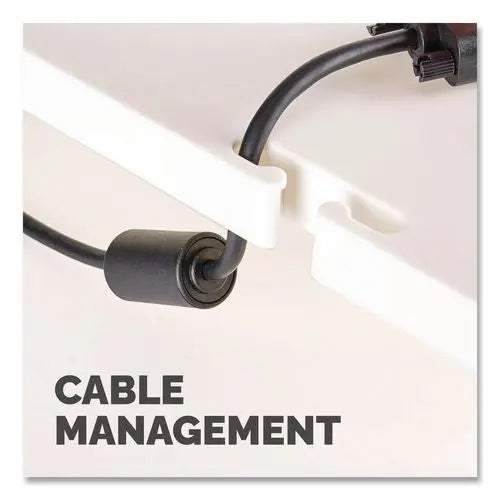 FELLOWES FELLOWES Standard Monitor Riser, For 21" Monitors, 13.38" x 13.63" x 2" to 4", Platinum/Graphite, Su - 91712