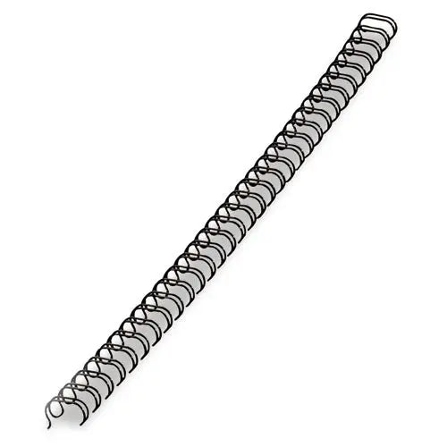 FELLOWES FELLOWES Wire Bindings for 11 x 8.5 Documents, 32 Rings, 0.31" (50-Sheet) Capacity, Black, 25/Pack - 5255201