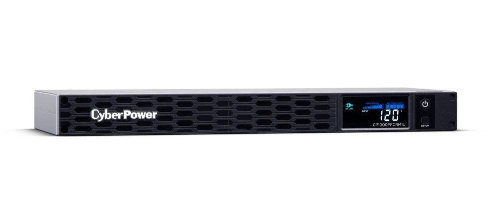 CyberPower PFC Sinewave uninterruptible power supply (UPS) Line-Interactive 0.5 kVA 300 W 6 AC outlet(s) - CP500PFCRM1U