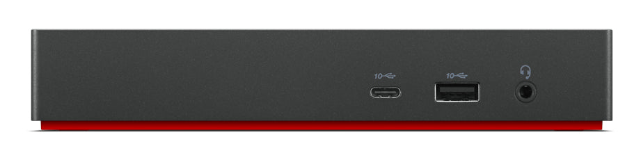 Lenovo 40AY0135US laptop dock/port replicator Wired USB 3.2 Gen 2 (3.1 Gen 2) Type-C Black - 40AY0135US LENOVO