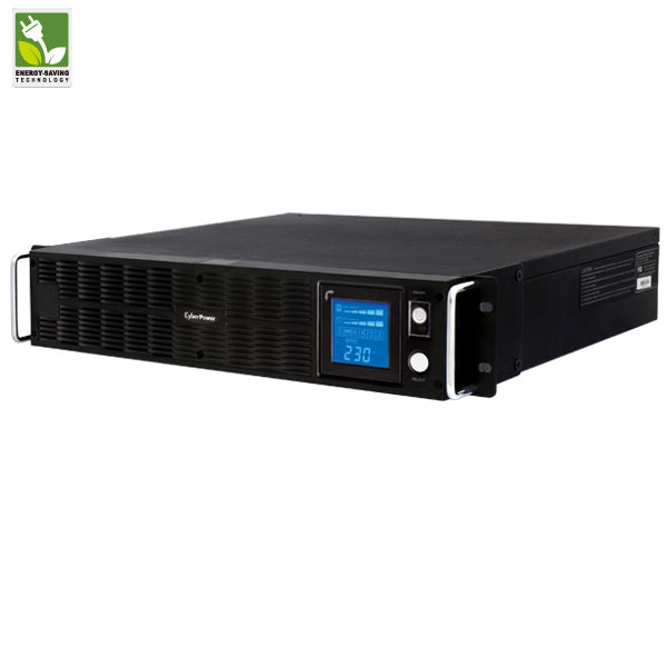 CyberPower PR1500E LCD RTXL 2U uninterruptible power supply (UPS) 1.5 kVA 1125 W - PR1500ELCDRTXL2U CYBERPOWER