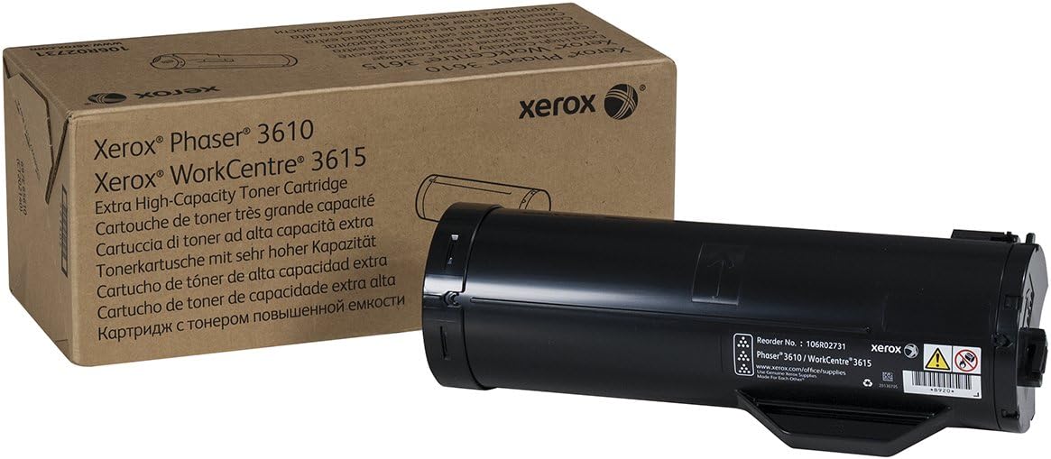 Xerox Genuine Phaser 3610 / WorkCentre 3615 Extra High Capacity Toner Cartridge - 106R02731 - 106R02731