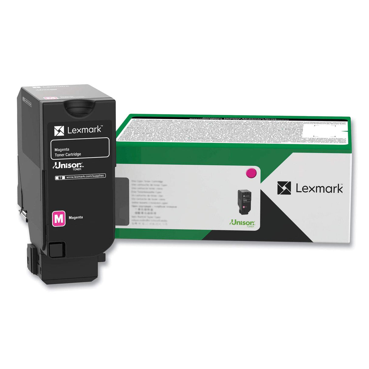 Lexmark Magenta Toner Cartridge Return Program Yield 8,000 Pages - 72K10M0 LEXMARK