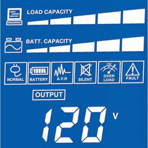 CyberPower CP850AVRLCD uninterruptible power supply (UPS) Line-Interactive 0.85 kVA 510 W - CP850AVRLCD