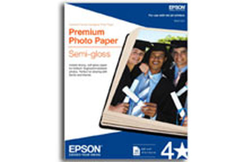 Epson Premium Semi-gloss 4" x 6" 40s photo paper - S041982