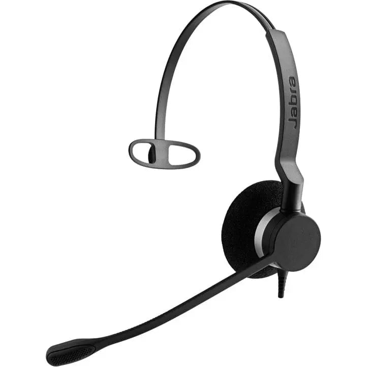 JABRA Jabra BIZ 2300 USB UC Wired Mono Headset - Mono - USB - Wired - Over-the-head - Monaural - Supra-aural - Noise Cancelling, Noise Reduction Microphone - 2393-829-109
