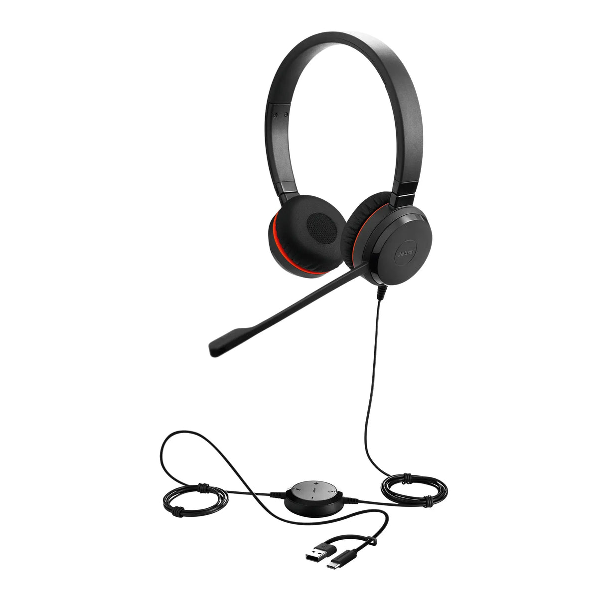 JABRA Jabra Evolve 20 SE MS Stereo USB-C/A, Leatherettes - 4999-823-389-01