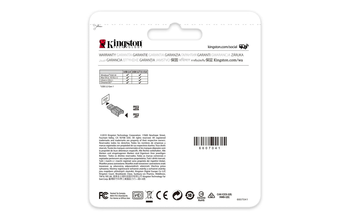 KINGSTON Kingston Technology MobileLite Plus card reader USB 3.2 Gen 1 (3.1 Gen 1) Type-A Black - MLPM