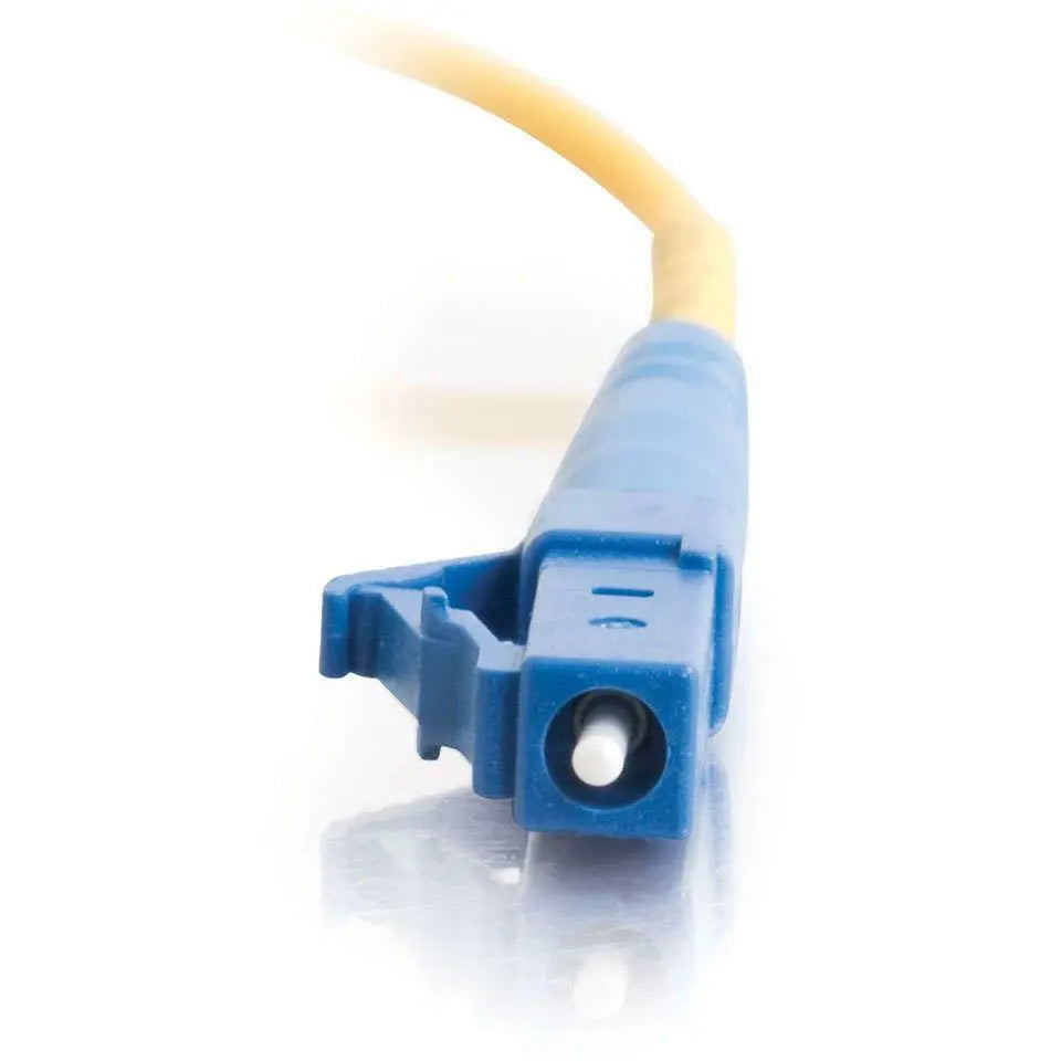 LEGRAND C2G-1m LC-LC 9/125 OS1 Simplex Singlemode PVC Fiber Optic Cable - Yellow - 1m LC-LC 9/125 Simplex Single Mode OS2 Fiber Cable - Yellow - 3ft - 37103