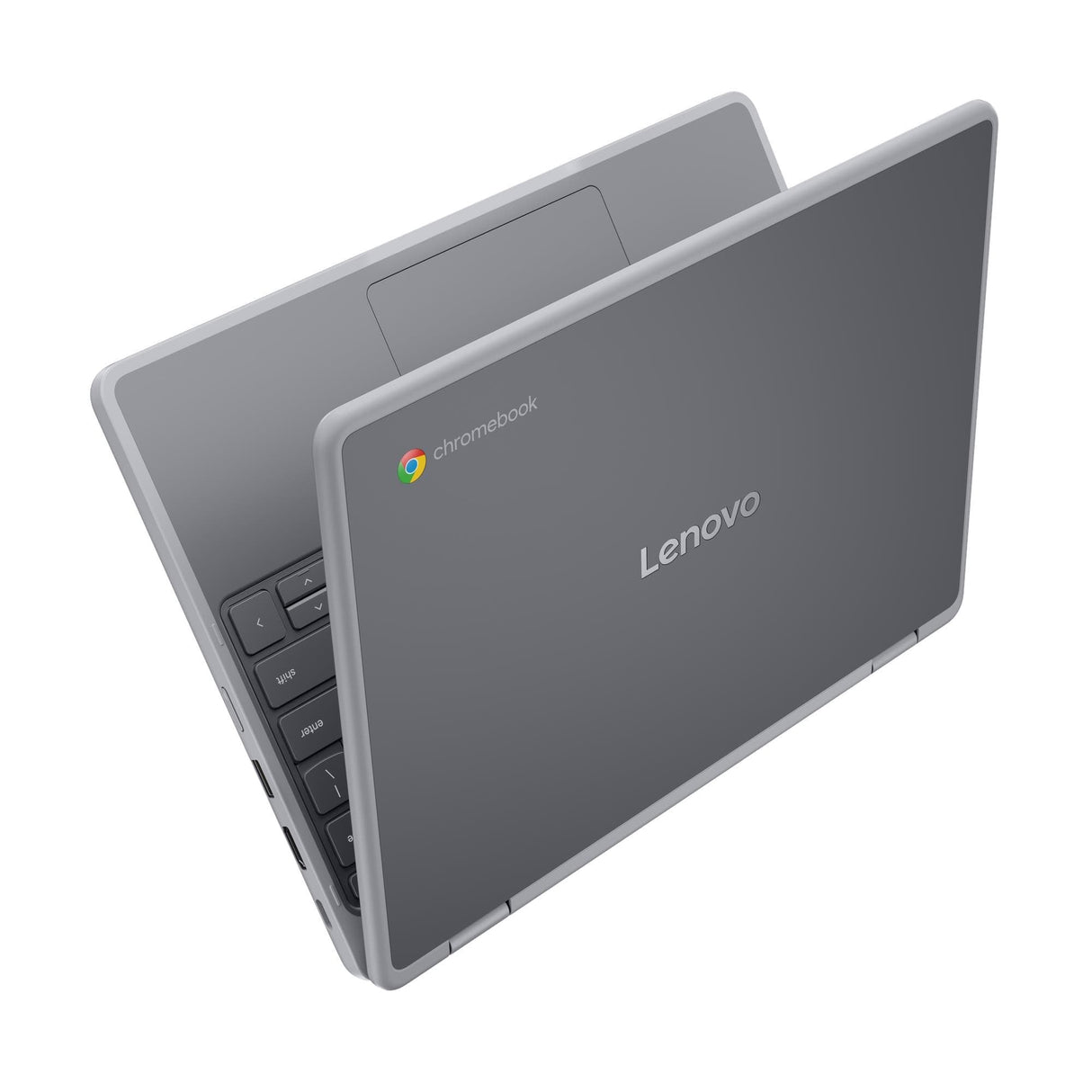 LENOVO Chromebooks Lenovo Chrome 500e 2in1 G5 M89 MediaTek Kompanio 540 Chromebook 31 cm (12.2") Touchscreen WUXGA 8 GB 64 GB UFS Wi-Fi 6E (802.11ax) ChromeOS Grey - 83TA0004US