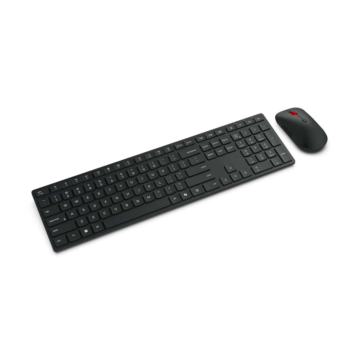 LENOVO Computers and Laptops/Parts and Accessories Lenovo 4X31S04810 keyboard Mouse included Office RF Wireless + Bluetooth US English Black - 4X31S04810