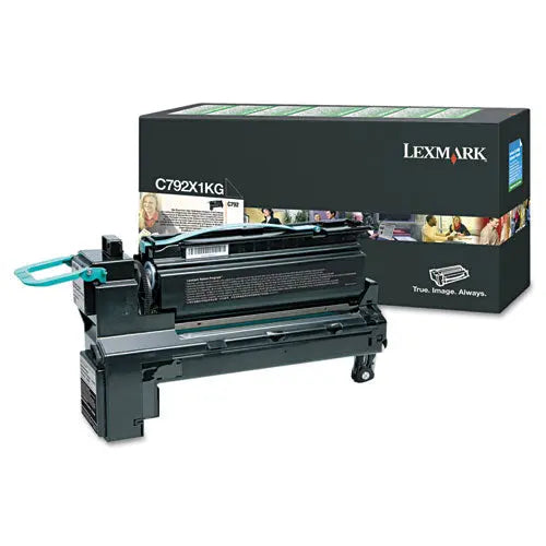 LEXMARK LEXMARK Return Program Extra High-Yield Toner, 20,000 Page-Yield, Black - C792X1KG