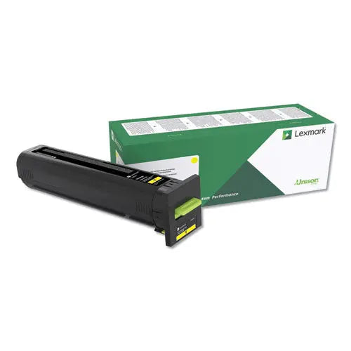 LEXMARK LEXMARK Return Program Unison Extra High-Yield Toner, 22,000 Page-Yield, Yellow - 72K1XY0