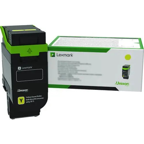 LEXMARK LEXMARK Toner, 2,000 Page-Yield, Yellow - 75M10Y0