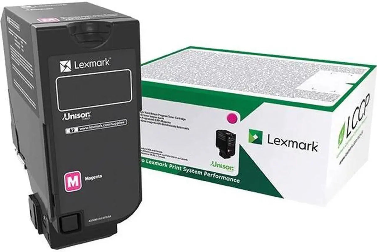 LEXMARK Printers/Printer Accessories Lexmark Original Toner Cartridge - Magenta - Laser - High Yield - 12000 Pages - 1 Each - 74C0HMG