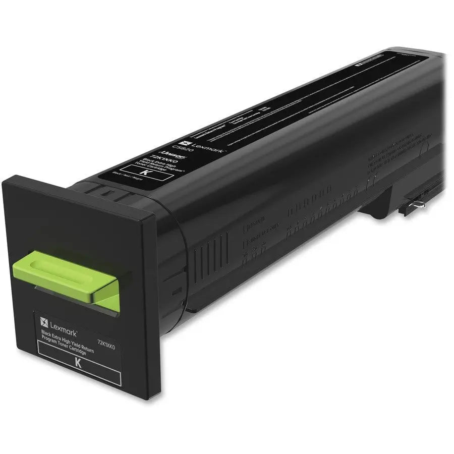 LEXMARK Printers/Printer Ink and Toners Lexmark Black Toner Cartridge Return Program Yield 33,000 Pages 72K1XK0
