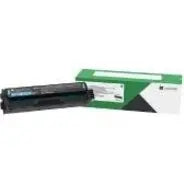 LEXMARK Printers/Printer Ink and Toners Lexmark CS/CX331 Cyan Toner Cartridge Return Program Yield 4,500 Pages 20N1HC0