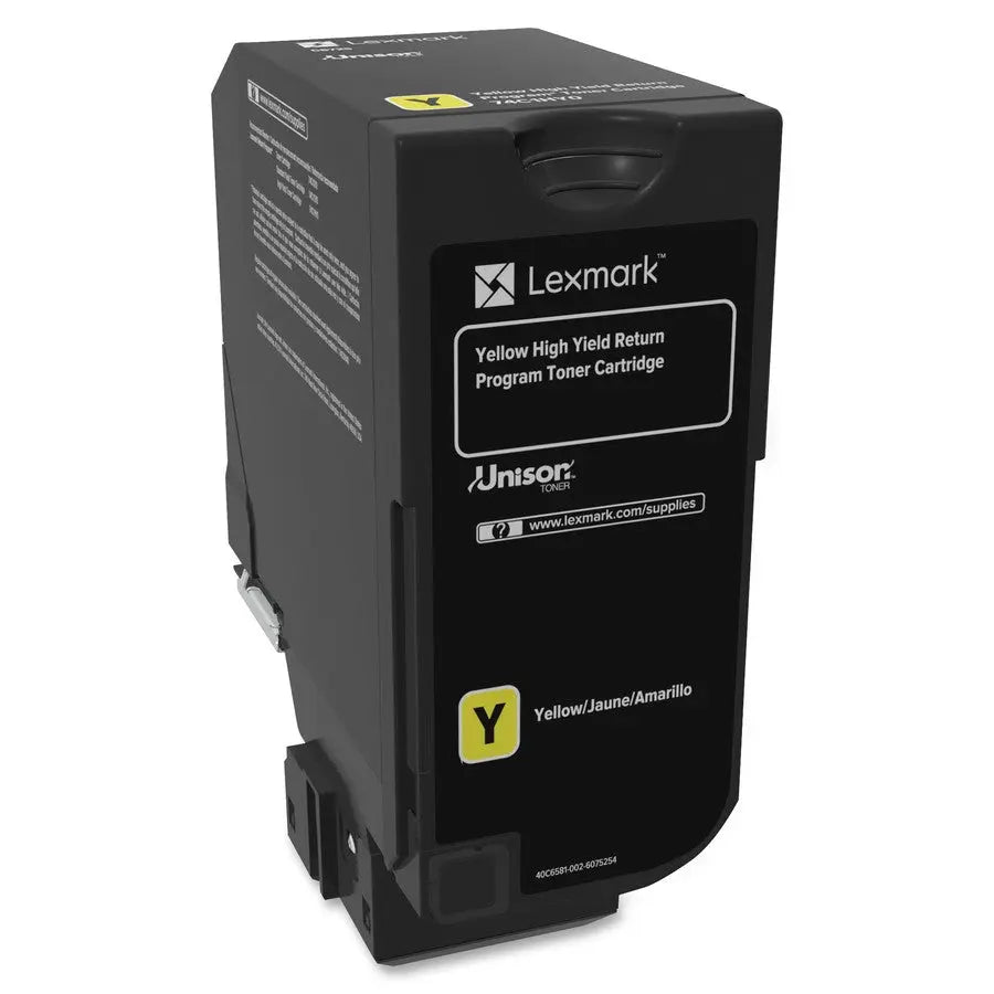 LEXMARK Printers/Printer Ink and Toners Lexmark CS725 Magenta Toner Cartridge Return Program Yield 12,000 Pages 74C1HY0